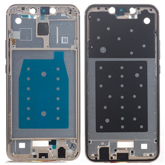 Huawei Mate 20 Lite Front Housing Gold Ori (With Side Keys)