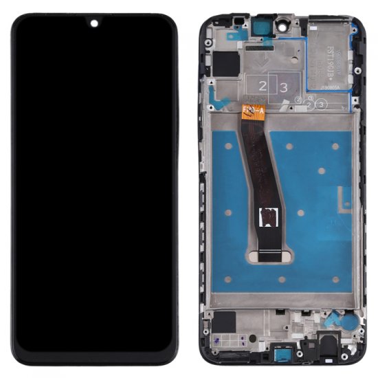 Huawei P Smart (2019) LCD With Frame Assembly Black HQ