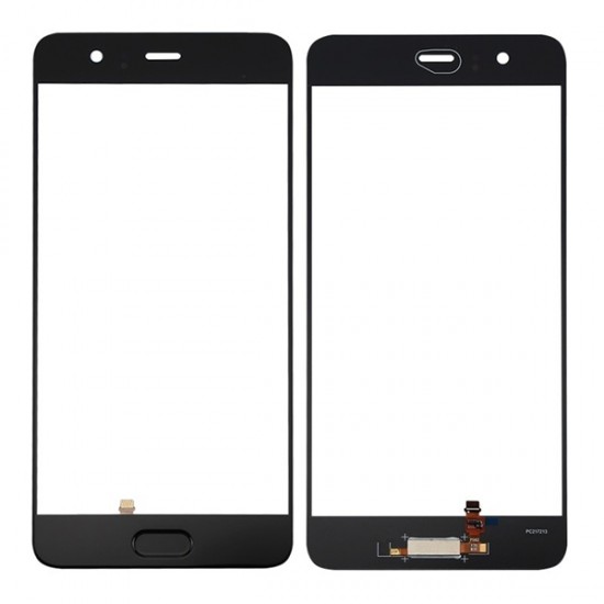 Huawei P10 Plus Glass Lens With Fingerprint Sensor Flex Cable Black OEM