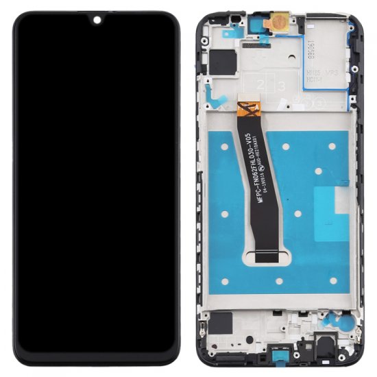 Huawei P Smart 2021/Honor 10X lite/Y7a Black LCD Assembly Black HQ