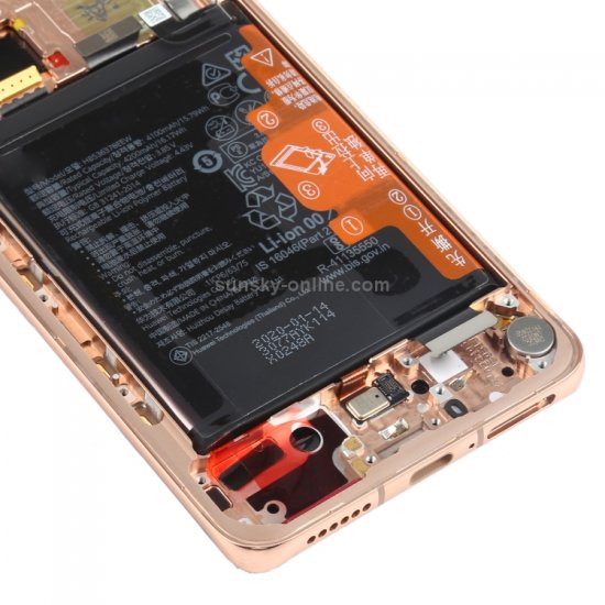 Huawei P40 Pro LCD with Frame Assembly Gold Ori