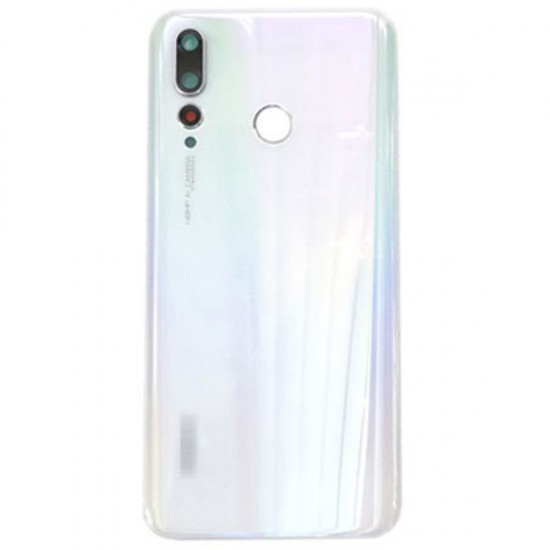 Huawei Nova 4 Battery Door With Camera Lens  White Ori