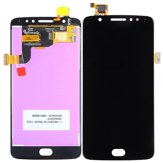 Motorola Moto E4 LCD with Digitizer Assembly Black OEM (European Version)