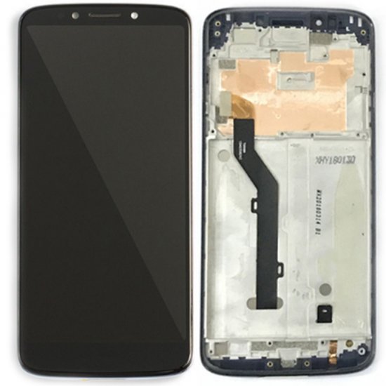 Motorola Moto G6 Play LCD Screen Replacement With Frame Black Ori