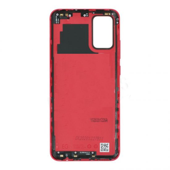 Samsung A02s Back Cover Red Ori