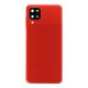 Samsung A12 Back Cover with Back Camera Lens and Bezel Red Ori