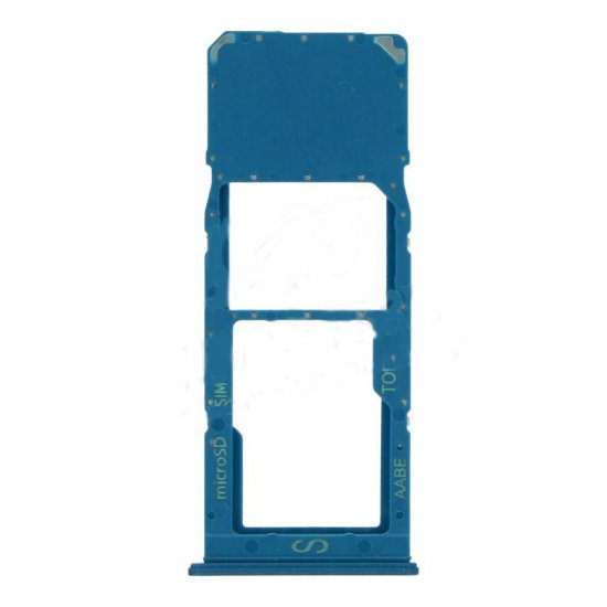 Samsung A12 SIM Card Tray Single Card Version Blue Ori