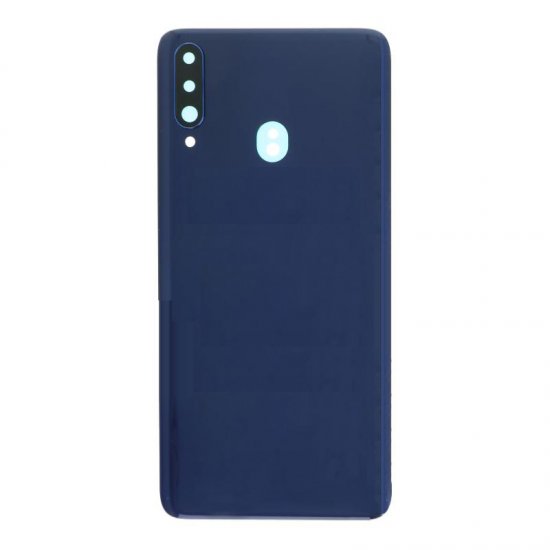 Samsung Galaxy A20s Back Cover With Camera Lens and Bezel Black Ori