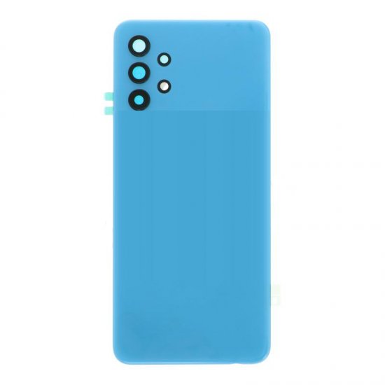 Samsung A32 5G Back Cover with Back Camera Lens and Bezel Blue Ori