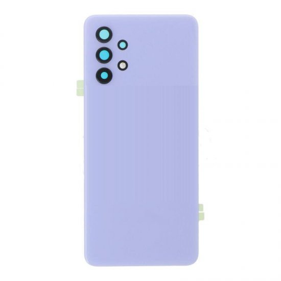 Samsung Galaxy A32 Back Cover with Back Camera Lens and Bezel Purple Ori