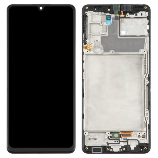 Samsung Galaxy A42 5G LCD Assembly with Frame Black Ori