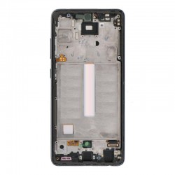 Samsung Galaxy A52 LCD Assembly with Frame Black Ori Samsung Galaxy A52 LCD Assembly with Frame Black Ori