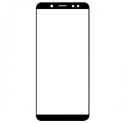 Samsung Galaxy A6 Plus (2018) Glass Lens Black Aftermarket                                  