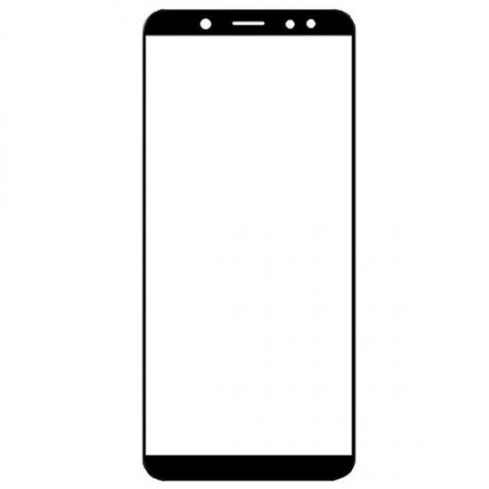 Samsung Galaxy A6 Plus (2018) Glass Lens Black Aftermarket                                  