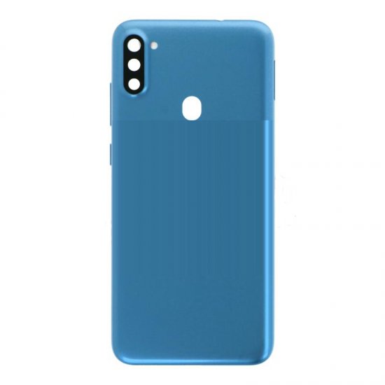 amsung Galaxy A11 Back Cover with Back Camera Lens and Bezel Blue Ori
