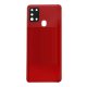 Samsung Galaxy A21S Back Cover with Camera Lens and Bezel Red Ori