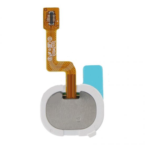 Samsung Galaxy A21S Fingerprint Sensor Flex Cable White Ori