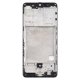 Samsung Galaxy A41 Front Housing Black Ori