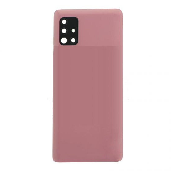 Samsung Galaxy A51 5G Back Cover with Camera Lens and Bezel Pink Ori