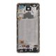Samsung Galaxy A72 5G LCD Assembly with Frame Silver Ori