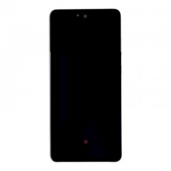 Samsung Galaxy A72 LCD Assembly with Frame Blue Ori