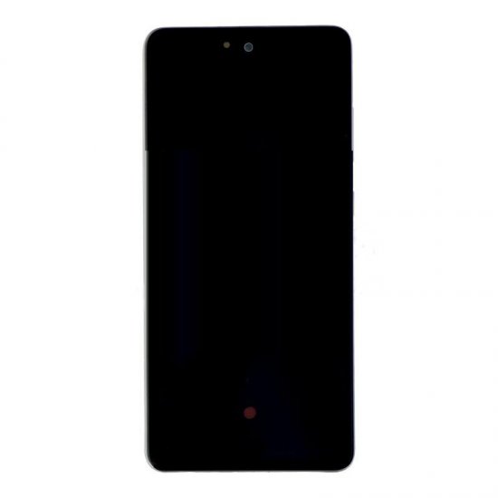 Samsung Galaxy A72 LCD Assembly with Frame Blue Ori