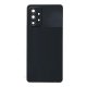 Samsung Galaxy A72/A72 5G Back Cover with Back Camera Lens and Bezel Black Ori