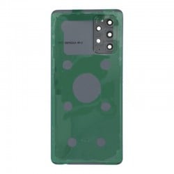 Samsung Galaxy A72/A72 5G Back Cover with Back Camera Lens and Bezel Blue Ori