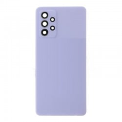 Samsung Galaxy A72/A72 5G Back Cover with Back Camera Lens and Bezel Purple Ori