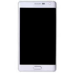 Samsung Galaxy Note Edge SM-N915   LCD Screen With Frame White OEM     