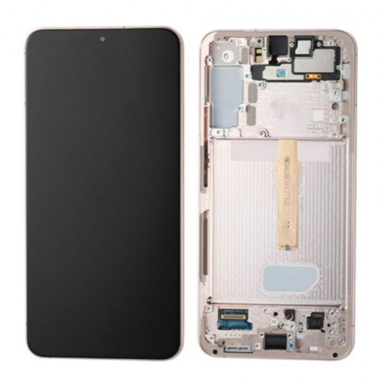 For Samsung Galaxy S22+ 5G LCD Assembly with Frame Gold Ori