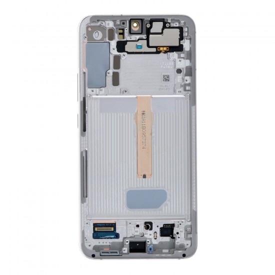 For Samsung Galaxy S22+ 5G LCD Assembly with Frame White Ori