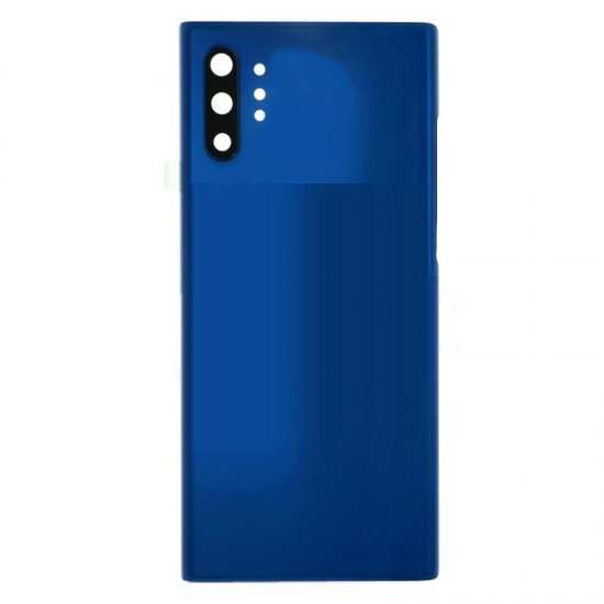 Samsung Galaxy Note 10+/Note 10 Plus 5G Back Cover With Camera Lens and Bezel Blue Ori