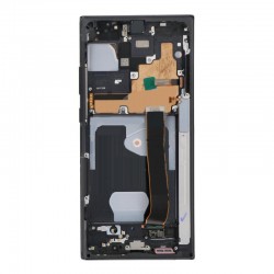 Samsung Galaxy Note20 Ultra/Note20 Ultra 5G LCD With Frame Assembly Black Ori Samsung Galaxy Note20 Ultra/Note20 Ultra 5G LCD With Frame Assembly Black Ori