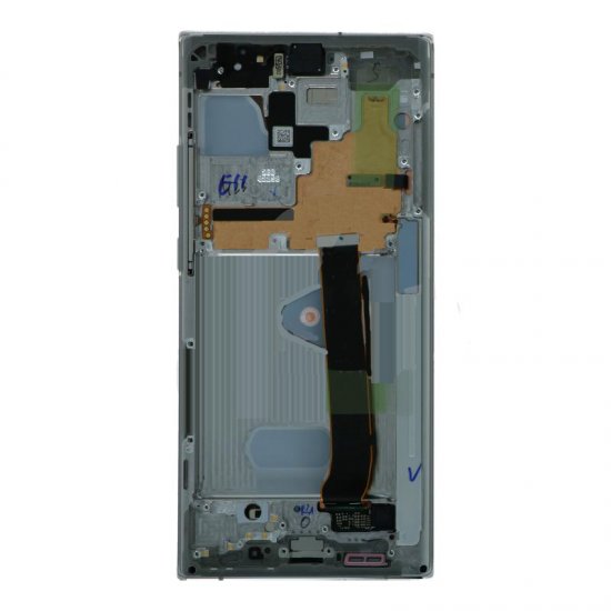 Samsung Galaxy Note20 Ultra/Note20 Ultra 5G LCD With Frame Assembly White Ori