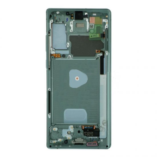 Galaxy Note20/Note20 5G LCD With Frame Assembly Green Ori