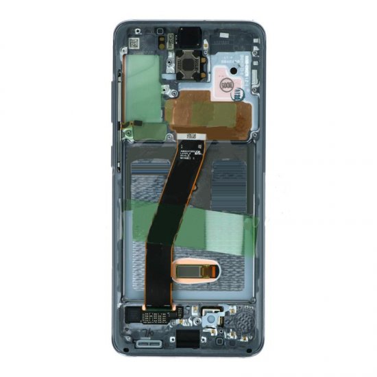 Samsung Galaxy S20/S20 5G LCD With Frame Assembly Gray OEM