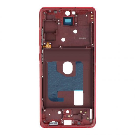 Samsung Galaxy S20 FE 5G Front Housing Red Ori