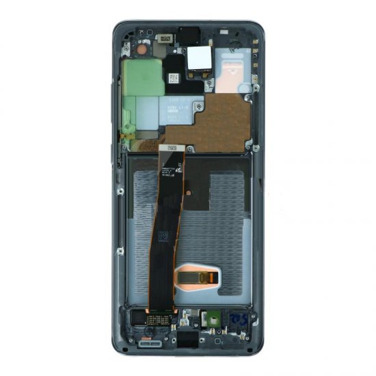 Samsung Galaxy S20 Ultra/S20 Ultra 5G LCD With Frame Assembly Gray Ori