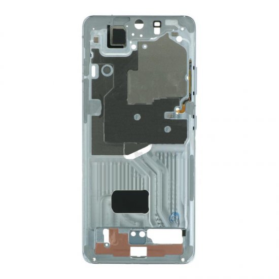 Samsung Galaxy S21 Ultra 5G Front Housing Silver Ori R