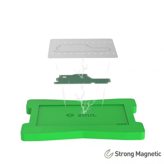 2UUL Universal Phone Board Mid Frame Reballing Magnetic Platform Base For Motherboard CPU IC Chip Planting Tin