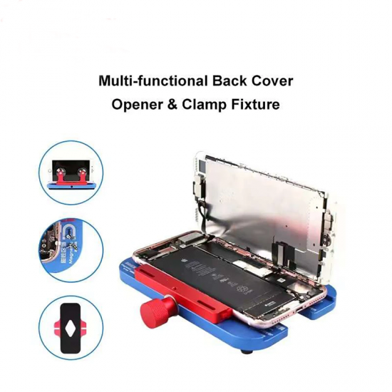 Gtoolspro GO-010 Pro 3in1 Multi-functional Dismantling Back Cover Opener Screen Pressure Holding Clamp Glass Fixed Suck Holder