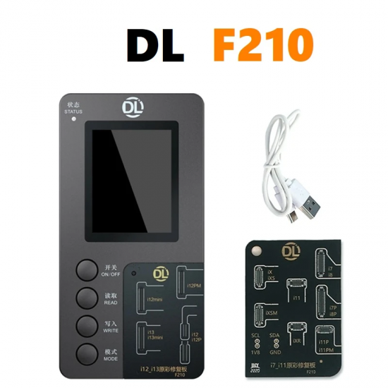 DL F210 Programmer Multifunction True Tone Recovery For iPhone 8~13/mini LCD