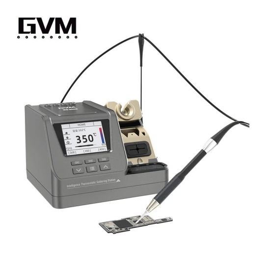 GVM H3 3-in-1 smart soldering station automatic sleep supports T245/T210/T115 handles various chip-level repair