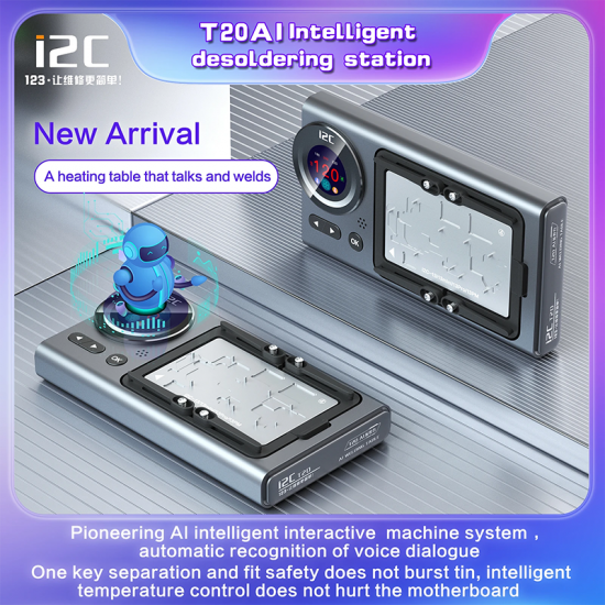 i2C T20 AI Intelligent Desoldering Station for iPhone X-14promax