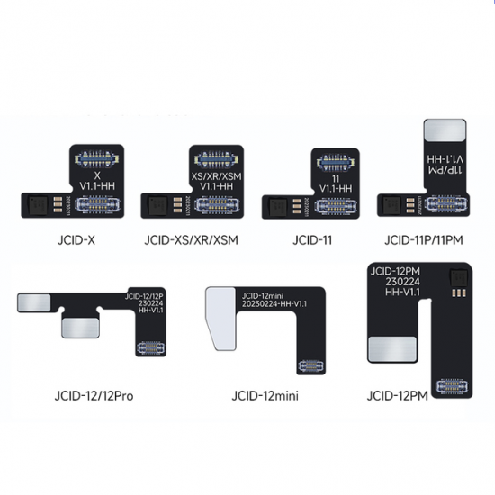 NEW JCID JC Tag Face id Flex Cable for IPhone X XR XS MAX 11 12 PRO MAX Mini Dot Matrix Repair Read and Write Data