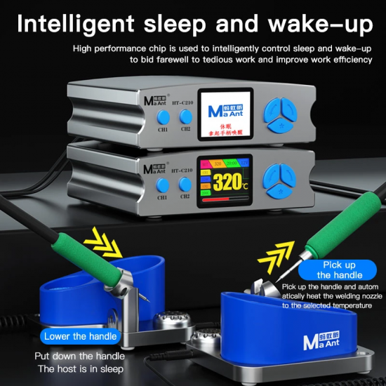 MaAnt HT-C210 Soldering Station With One Tip