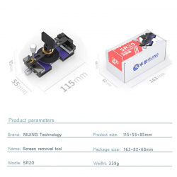 Mijing SR20 Mobile Phone Screen Removal Tool Mijing SR20 Mobile Phone Screen Removal Tool
