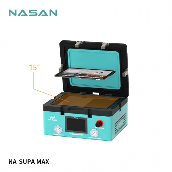 NASAN NA SUPA MAX 15 Inches 2 in LCD Laminating Machine and Bubble Remover for Phone LCD and Tablet LCD Refurbishing