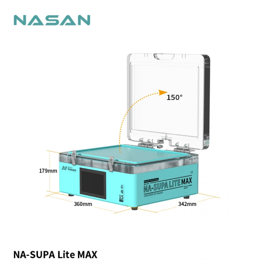 NASAN NA-SUPA Lite Max Air Bag Big Size Laminating Machine For iPad iPhone Samsung Flat Curved Screen Repair